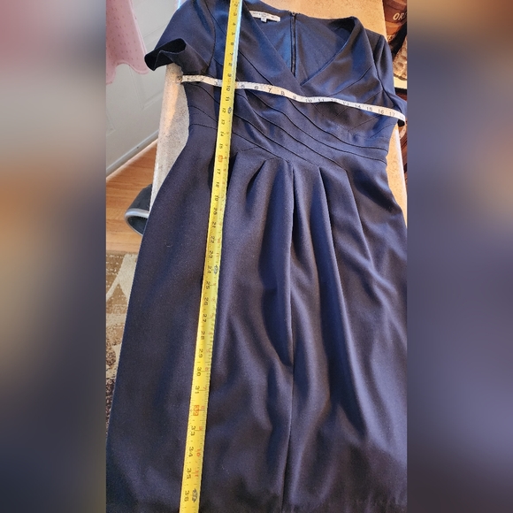 Evan Picone Black Dress Size 8 - Picture 7 of 7